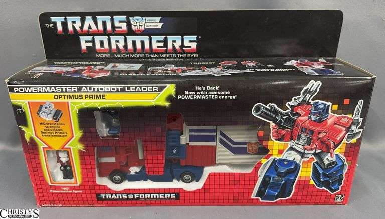 1987 Transformers Powermaster Autobot Leader Optimus Prime image