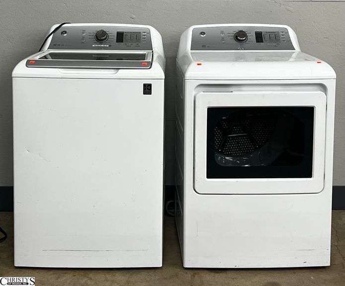 GE Electric Washer and Dryer - 27" x 26" x 44" of dryer