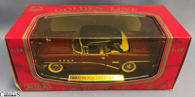 Mira Golden Line 1955 Buick Century Diecast Model - 1:18 Scale image