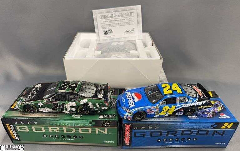 Jeff Gordon Diecast Car Lot - Limited Edition 1:24 Scale image