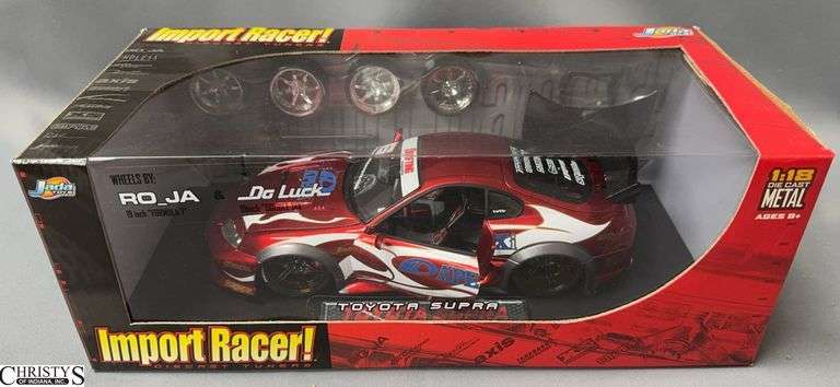 Jada Toys Import Racer Toyota Supra Diecast Tuner 1:18 Scale image