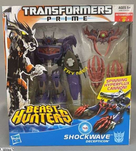 2012 Hasbro Transformers Prime Beast Hunters Shockwave Action Figure image