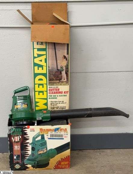 Weed Eater Gutter Cleaning Attachment, Weed Eater Barracuda Electric Blower and Attachments image