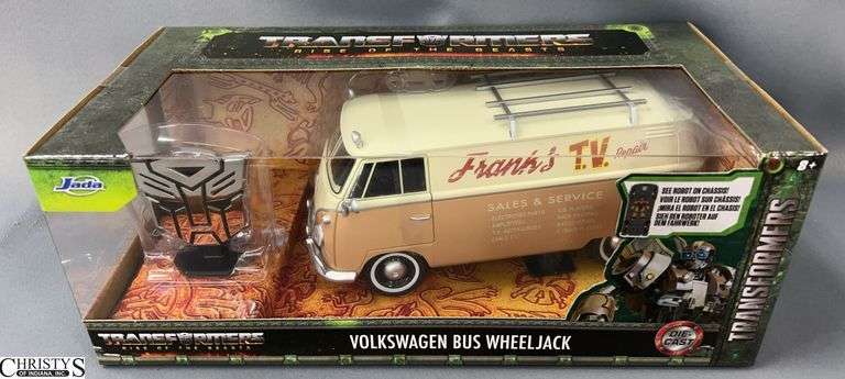 2023 Transformers Rise of the Beasts Jada Volkswagen Bus Wheeljack Diecast image