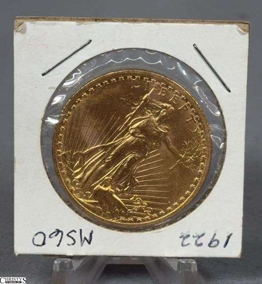 1922 Saint-Gaudens Double Eagle $20 Gold Coin image