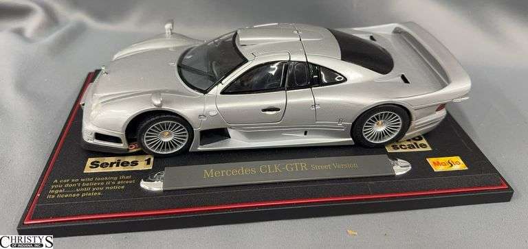 Maisto Mercedes CLK-GTR Street Version Series 1 Diecast Model image