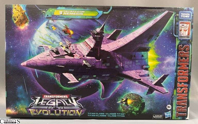 Transformers Legacy Evolution Titan Class Decepticon Nemesis Action Figure image