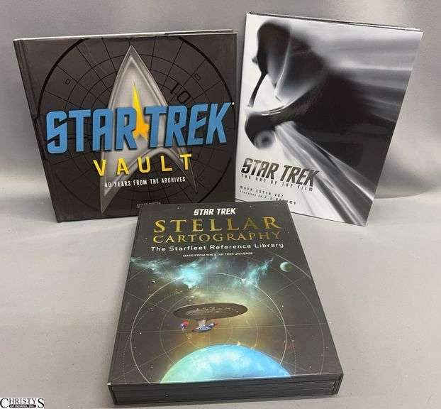 Star Trek Vault, The Art of the Film & Stellar Cartography Hardcover Books image