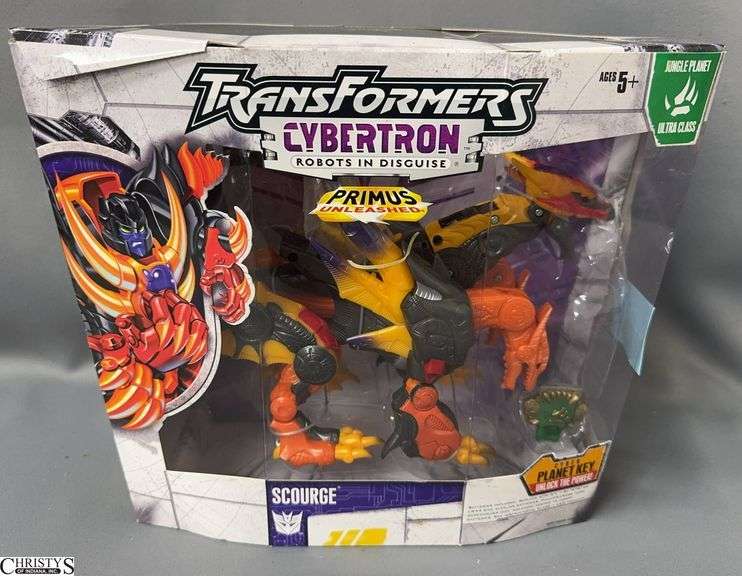 2005 Transformers Cybertron Scourge Robots in Disguise Ultra Class image