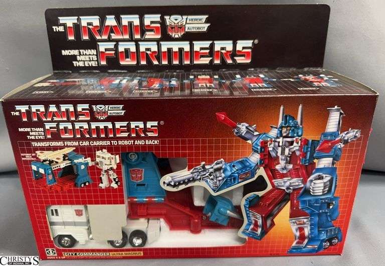 Vintage 1985 Hasbro Transformers City Commander Ultra Magnus image