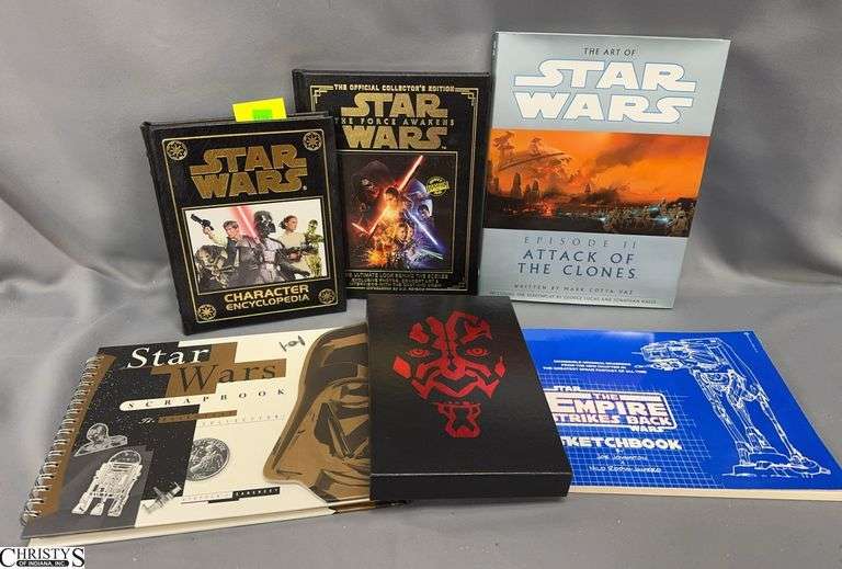 The Art of Star Wars, Scrapbook, Character Encyclopedia, Episode 1 and The Empire Strikes Back Books image