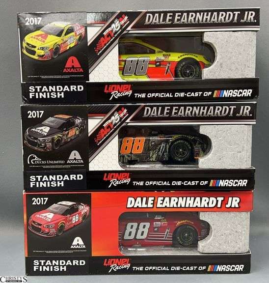 Dale Earnhardt Jr. #88 Diecast Car Set - 2017 Axalta Last Ride & Ducks Unlimited image