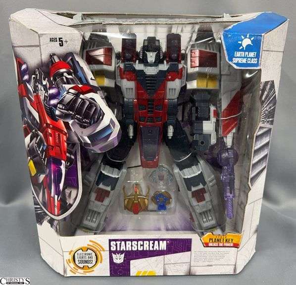 2005 Hasbro Transformers Cybertron Starscream Action Figure image