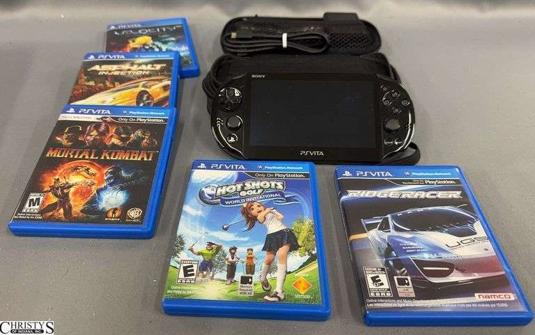 Sony PS Vita Handheld Console with Games and Accessories image