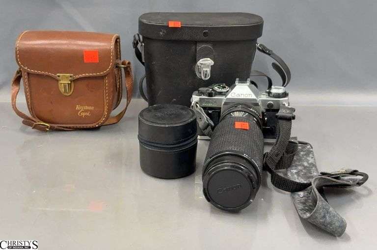 Canon Camera and Lens, Vivitar Lens, Binocular Cases image
