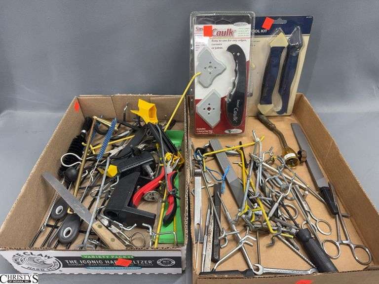 Caulking Tools, Pliers, Peg Hooks, Mini Pry Bar, Tooling image