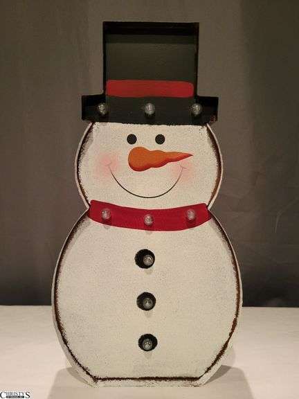 Light-up Snowman 20" x 10.5"