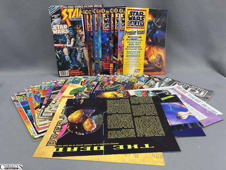Star Wars Comic Books, Magazines, Topps Star Wars Galaxy Magazines image