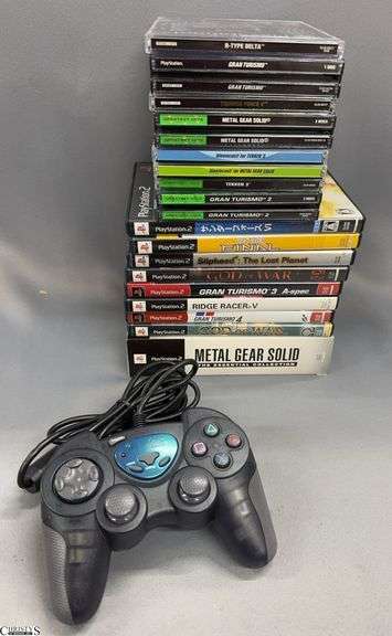 Playstation 1 & 2 Games Lot - Metal Gear Solid, God of War, Gran Turismo & More image