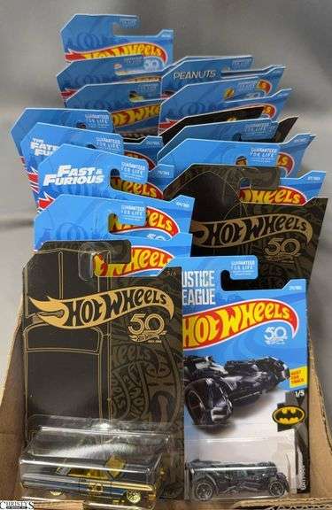 19 Hot Wheel Cars in Packs image