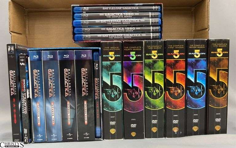 Battlestar Galactica & Babylon 5 DVD and Blu-Ray Collection image