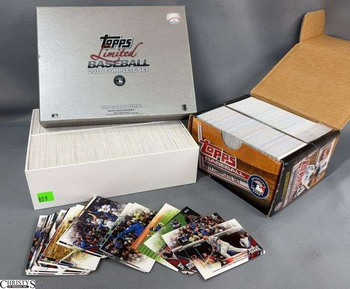 Topps Baseball Complete Sets - 2016 Limited & 2017 image