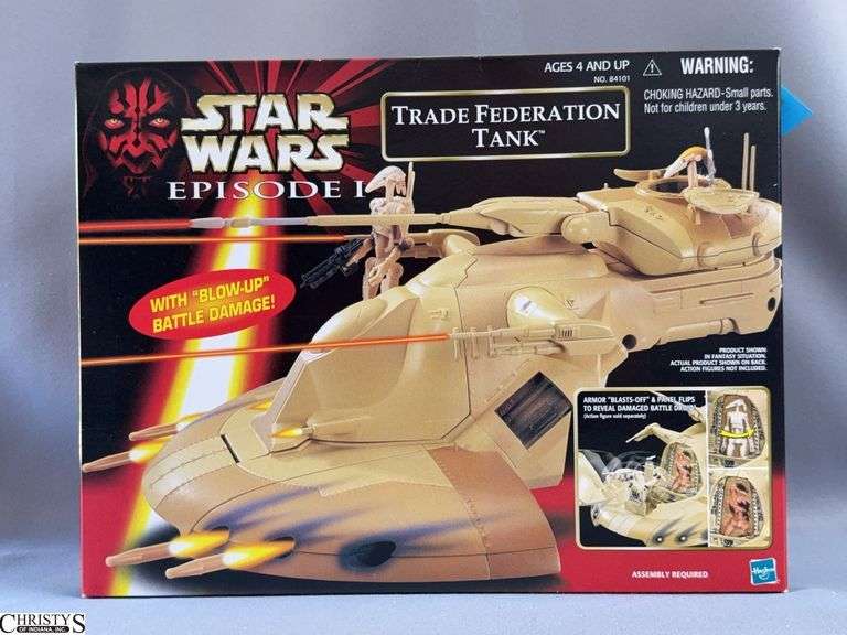 Star Wars Episode I Trade Federation Tank 1999 Hasbro image
