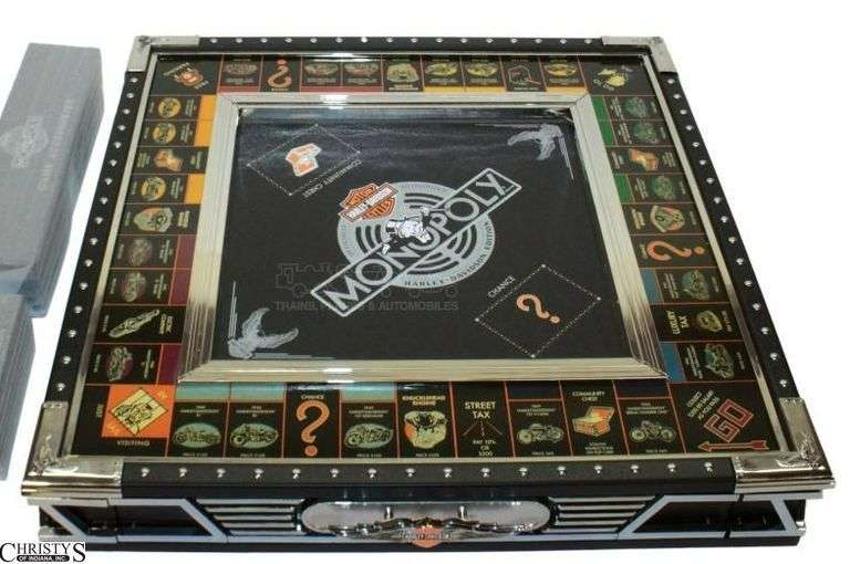 Harley-Davidson Monopoly Collectors Edition by Franklin Mint image