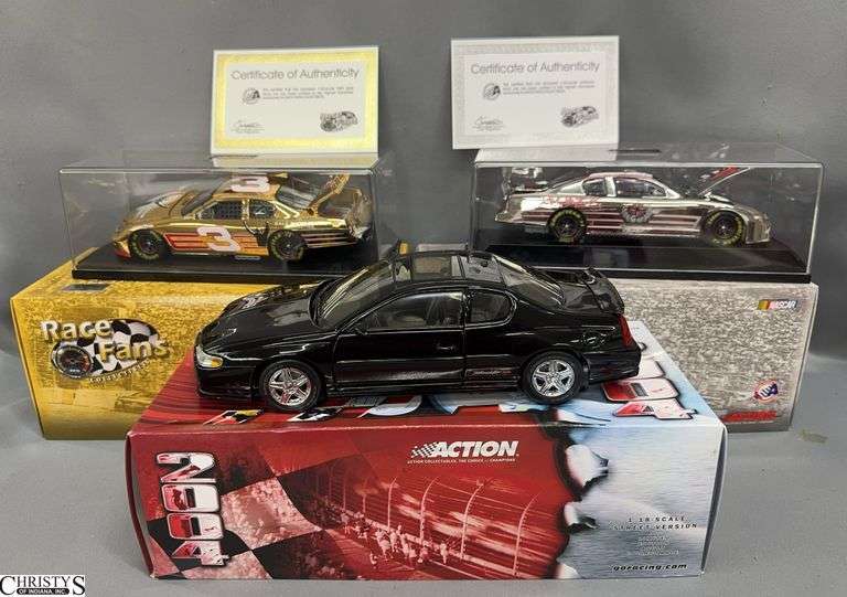 Dale Earnhardt Action Collectibles Limited Edition Diecast Cars image
