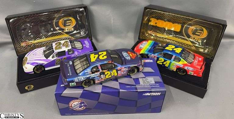 3 Jeff Gordon #24 Monte Carlo Diecast Car Collection image
