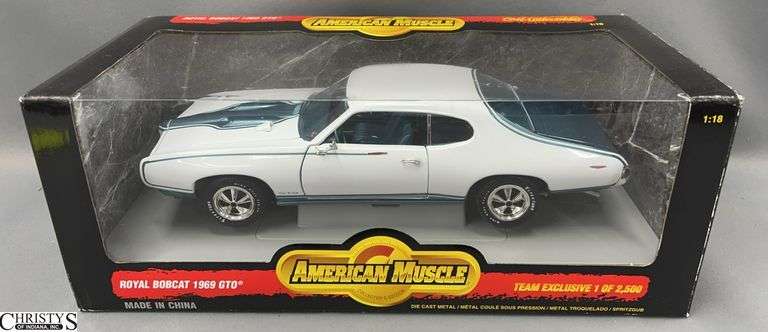American Muscle Ertl Collectibles 1969 Royal Bobcat GTO 1:18 Scale Diecast Car image