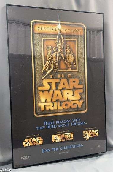 Star Wars Trilogy Special Edition Framed Movie Poster 27x40 image