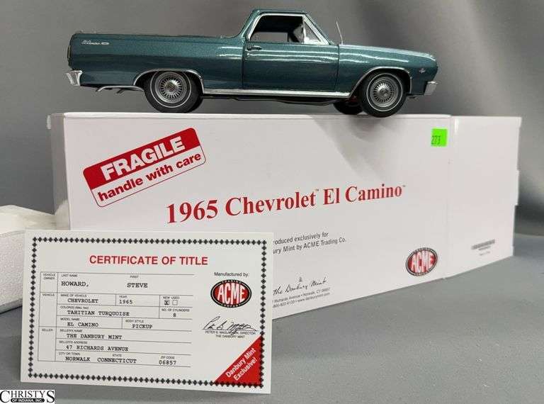 1965 Chevrolet El Camino Diecast Model Car image