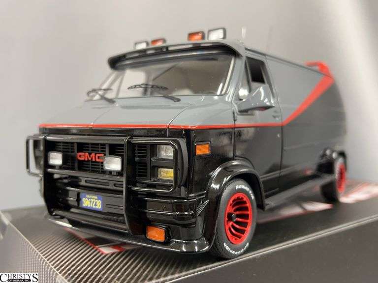 Hot Wheels Elite 1:18 The A-Team GMC Van image