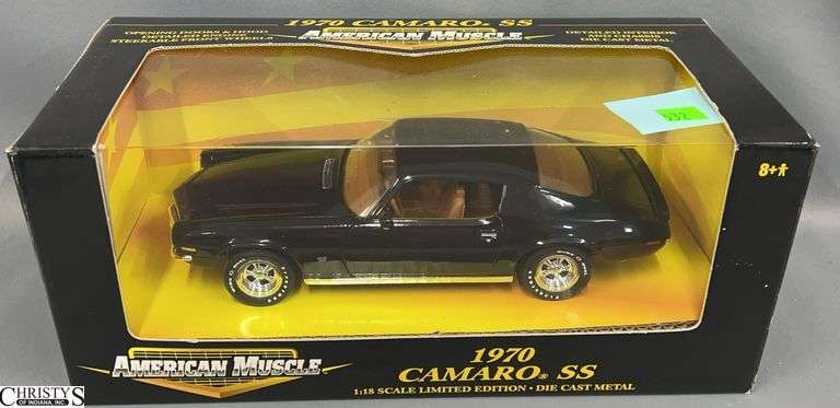Ertl Collectibles 1970 Camaro SS American Muscle 1:18 Scale Diecast image