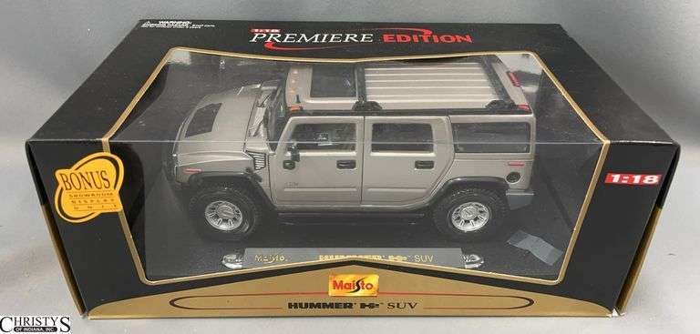 Maisto Premiere Edition Hummer H2 SUV 1:18 Scale image