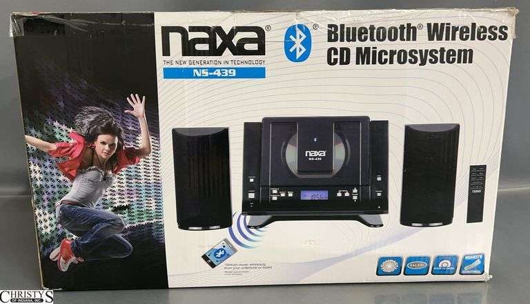 Naxa Bluetooth Wireless CD Microsystem image