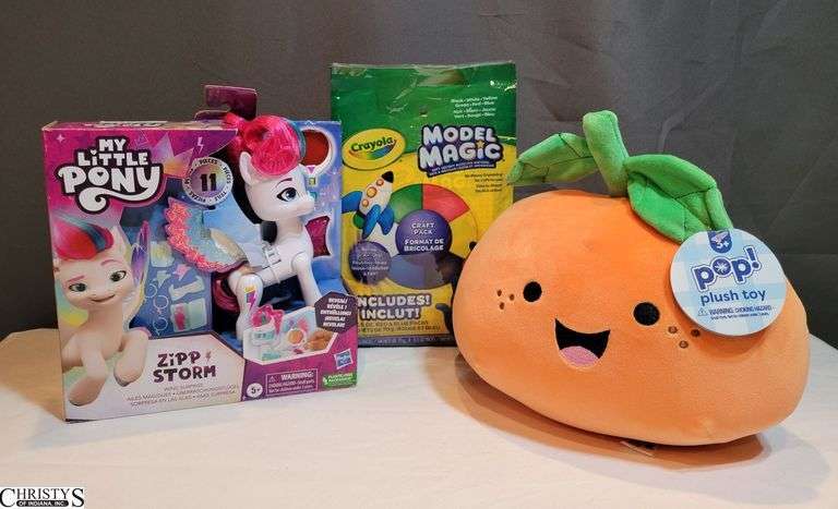 My Little Pony Zipp Storm, Pop! Plush, and Crayola Model Magic image
