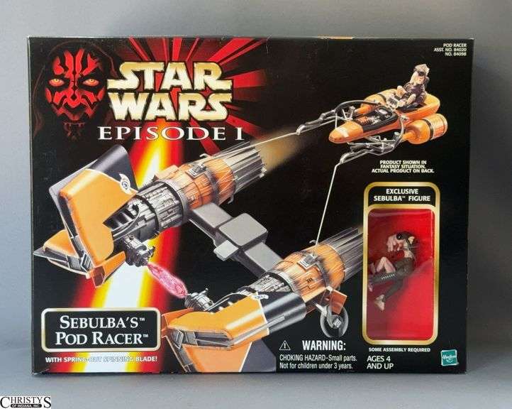 Star Wars Episode 1, Sebulba's Pod Racer, 1998 Hasbro In Box image