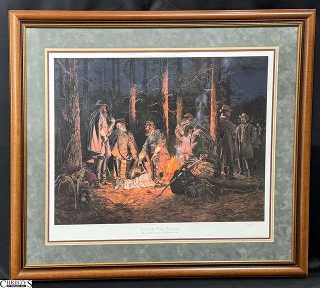 "Eye of the Storm" Signed Don Troiani Artist Proof 77 of 85 - 37.5" x 32" of frame image