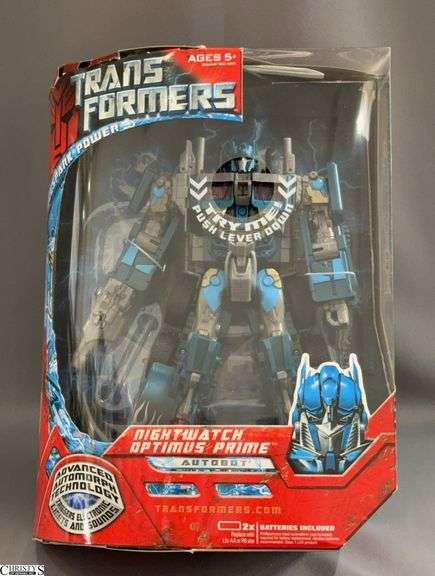 2007 Hasbro Transformers Nightwatch Optimus Prime Autobot image
