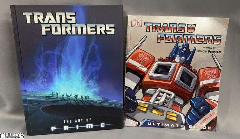 Transformers: The Art of Prime & Ultimate Guide Books image