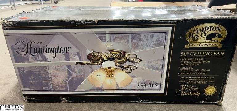 Hampton Bay Huntington 52" Ceiling Fan image