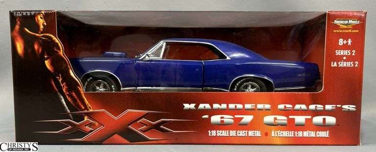 American Muscle Xander Cage's '67 GTO 1:18 Scale Diecast Car image