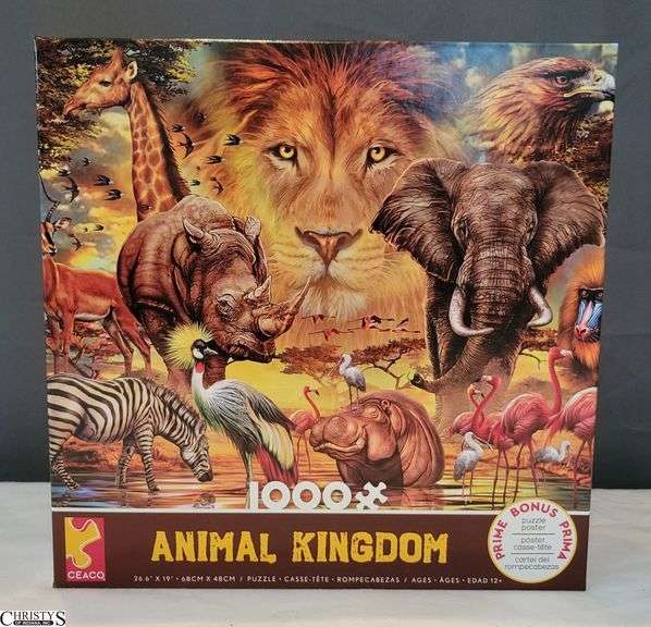 Animal Kingdom 1000 Piece Puzzle