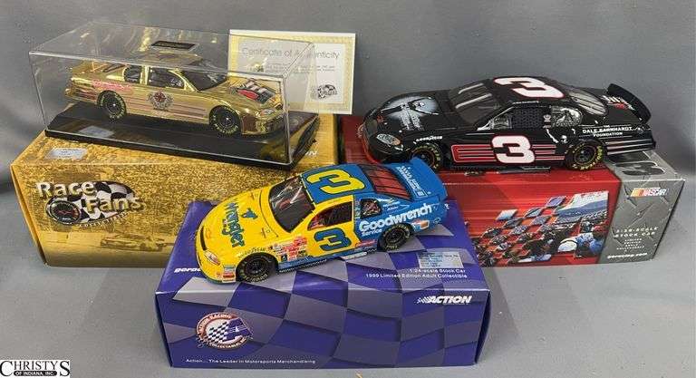 3 Dale Earnhardt #3 Monte Carlo Diecast Car Collection image