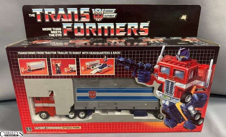 Transformers G1 Optimus Prime Autobot Commander (1984) image