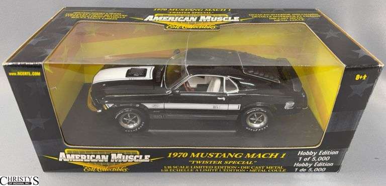 1970 Mustang Mach 1 Twister Special American Muscle Ertl Collectibles 1:18 Scale image