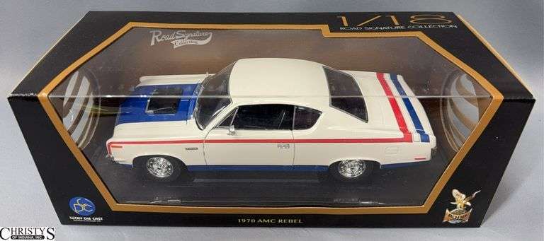 1970 AMC Rebel Road Signature Collection 1/18 Scale Diecast Model Car image