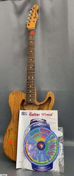 Fender Telecaster Wooden Guitar Shell - 38" image